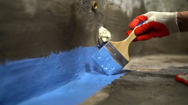 Crawl space vapor barrier installation in Lomira, WI